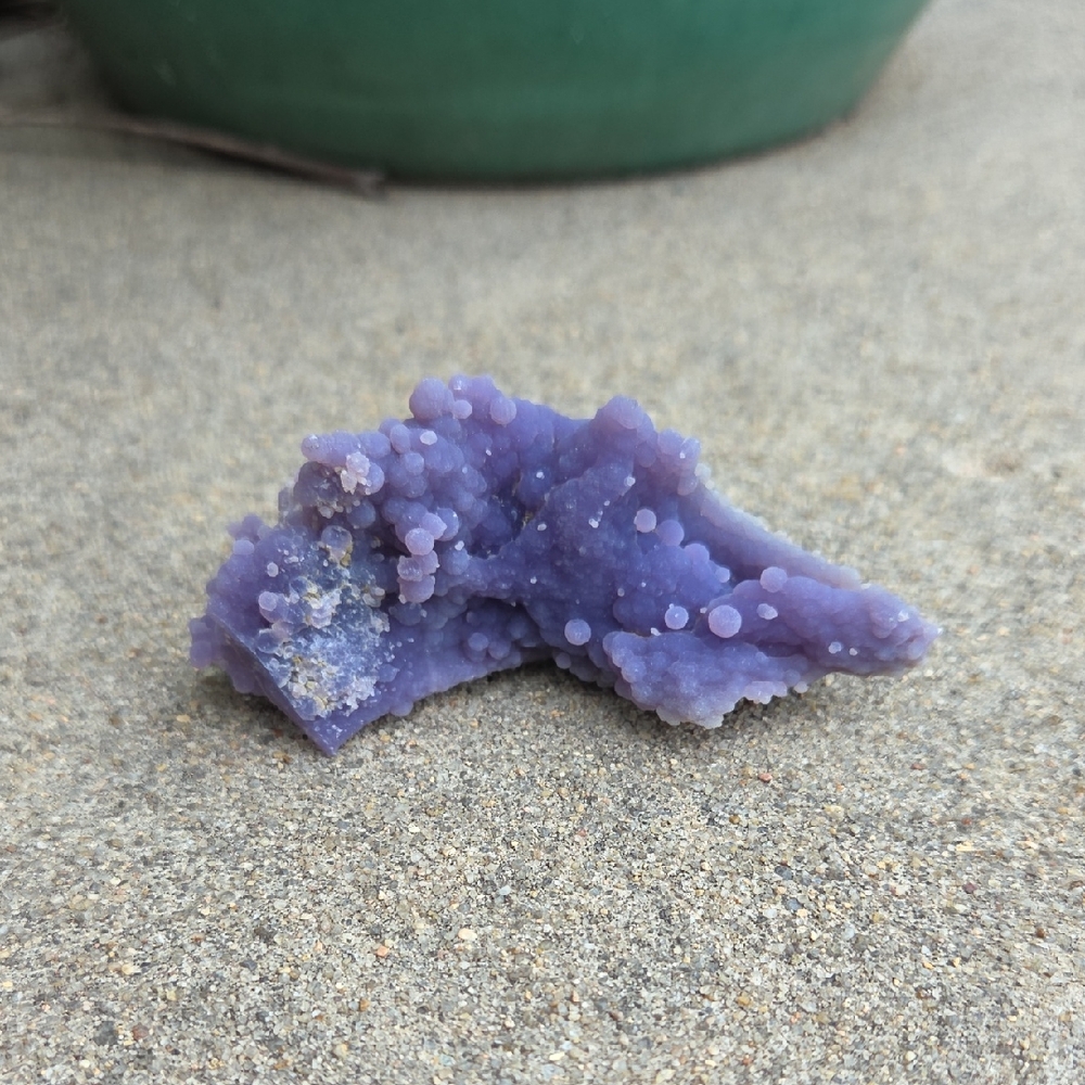 Grape Agate Crystal Cluster